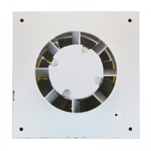 Вентилятор накладной Soler & Palau Silent 100 CHZ Design ECOWATT Silver (таймер, датчик влажности)