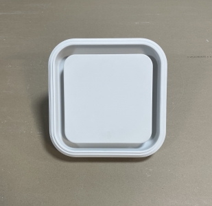 Диффузор под покраску скрытого монтажа SECRET SOFT FRAME 125/150 с приточно-вытяжным вентилятором